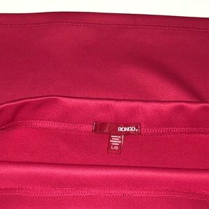 BONGO Skirts - Fuchsia Bongo Pencil Skirt BONGO Skirts - Fuchsia Bongo Pencil Skirt